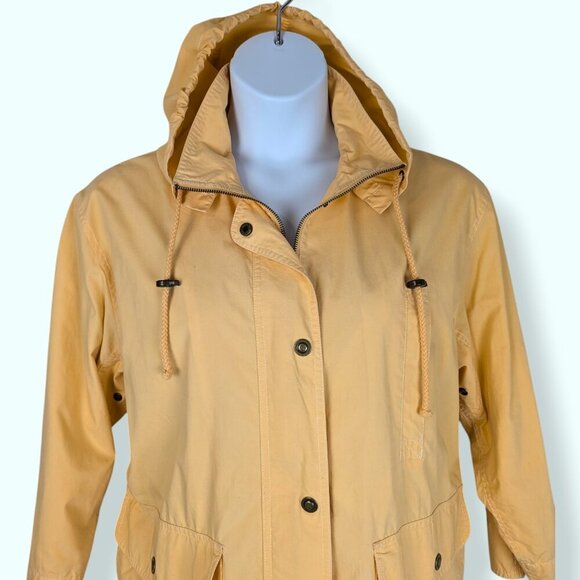 Sequence Yellow Hooded Zip Jacket - Picture 3 of 11